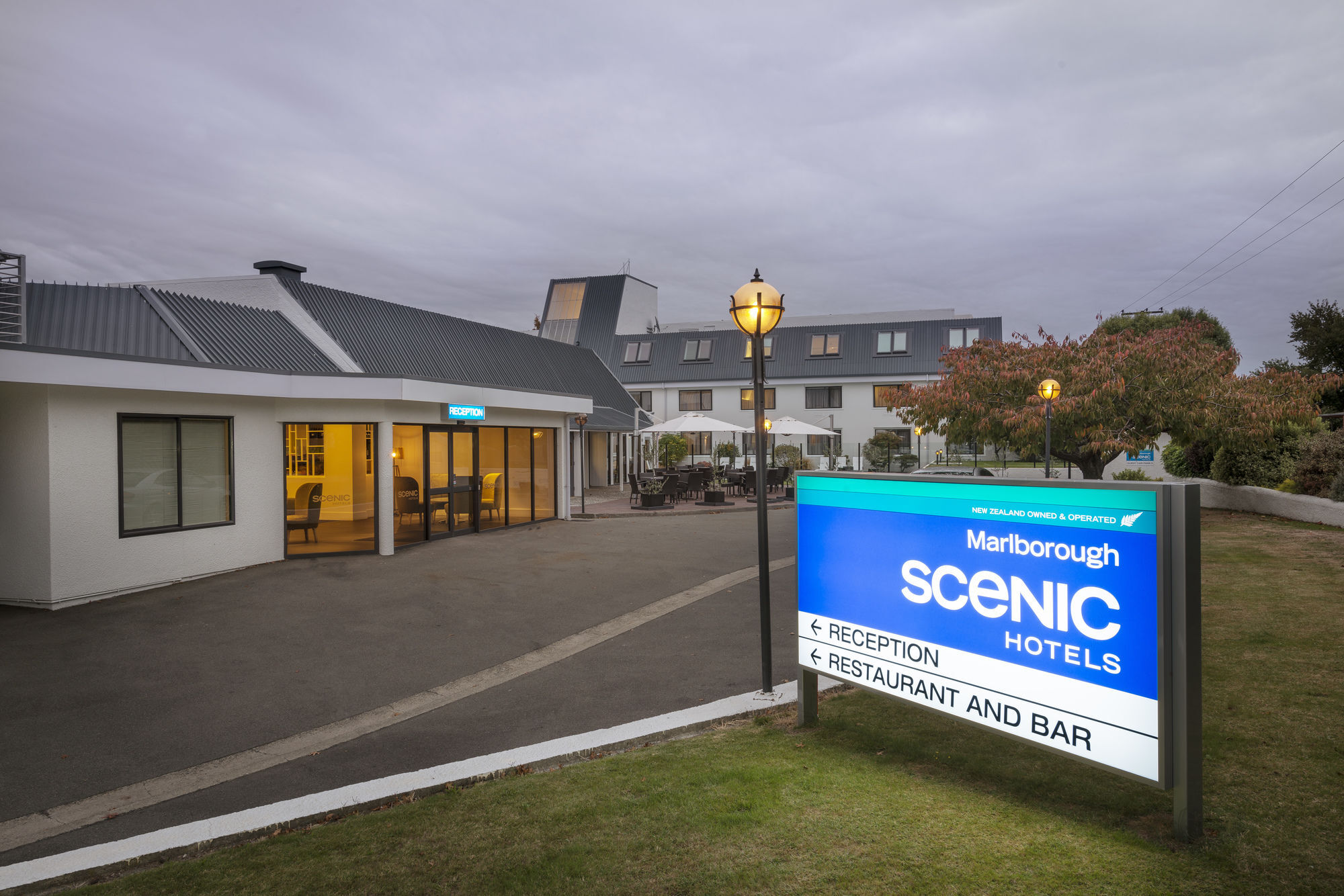 Scenic Hotel Marlborough Blenheim Bagian luar foto